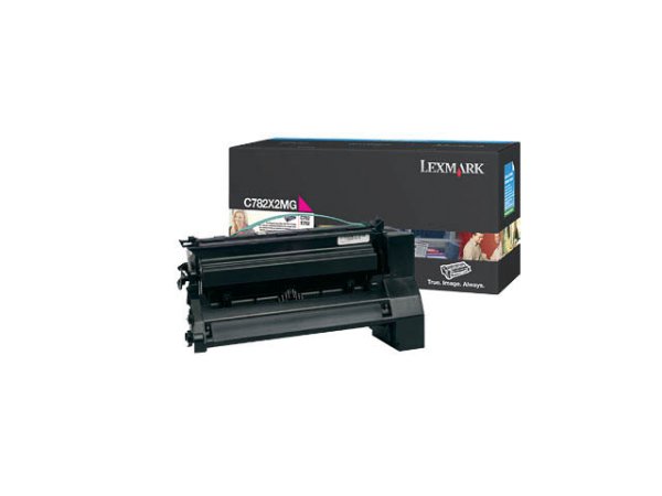 Original Lexmark C782X2MG Toner Magenta