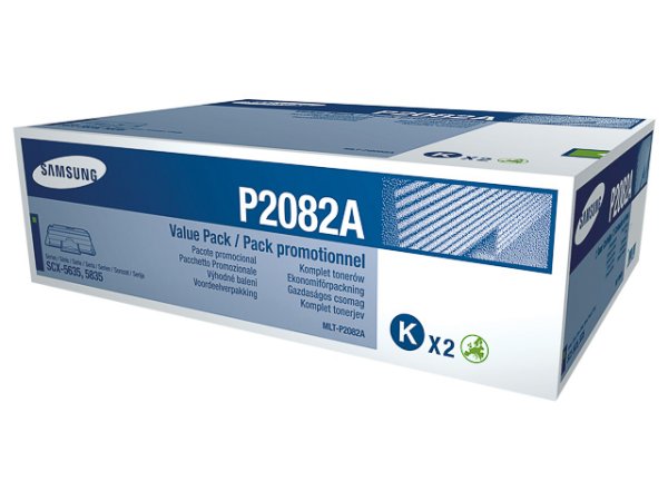 Original Samsung MLT-P2082A Toner Black Doppelpack