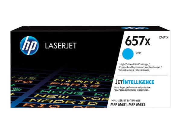 Original HP CF471X / 657X Toner Cyan