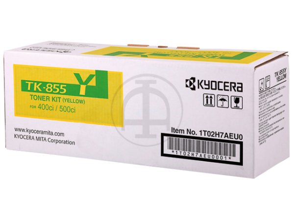 Original Kyocera 1T02H7AEU0 / TK-855Y Toner Yellow