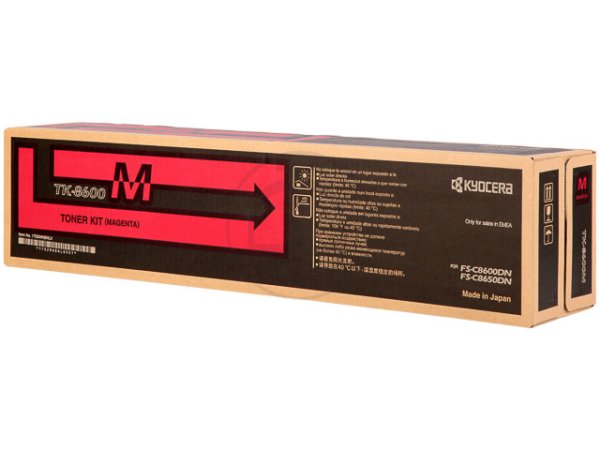Original Kyocera 1T02MNBNL0 / TK-8600M Toner Magenta