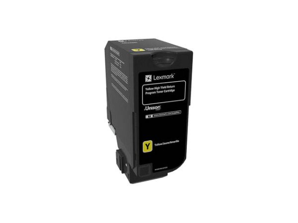 Original Lexmark 74C2HY0 Toner Yellow