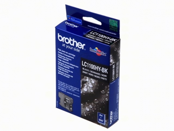 Original Brother LC1100HYBK Tinte Black