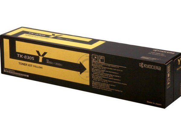 Original Kyocera 1T02LKANL0 / TK-8305Y Toner Yellow