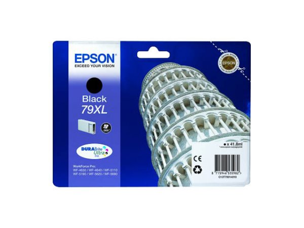 Original Epson C13T79014010 / 79XL Tinte Black