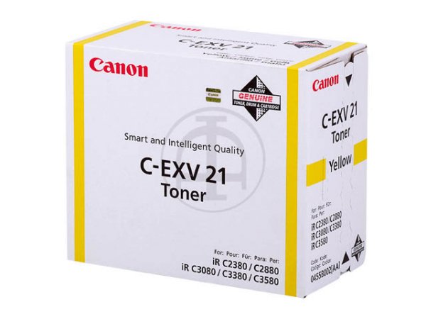 Original Canon 0455B002 / CEXV21 Toner Yellow