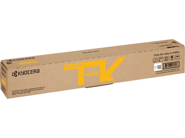 Original Kyocera 1T02P3ANL0 / TK-8115Y Toner Yellow