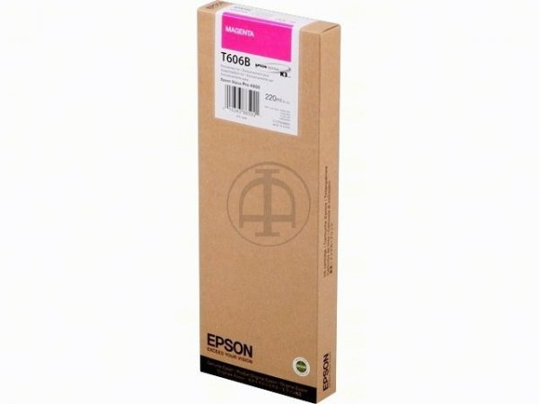 Original Epson C13T606B00 / T606B Tinte Magenta