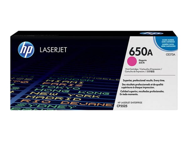 Original HP CE273A / 650A Toner Magenta