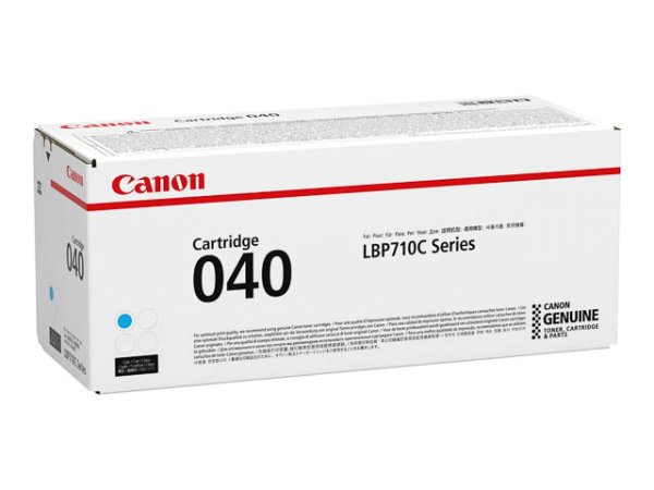 Original Canon 0458C001 / 040C Toner Cyan