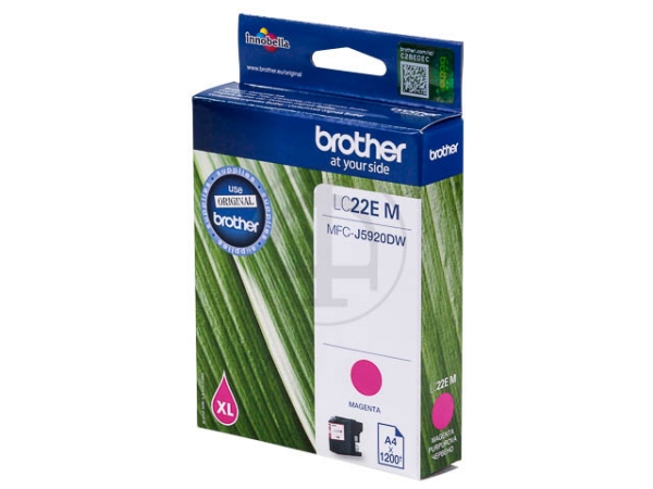 Original Brother LC22EM Tinte Magenta