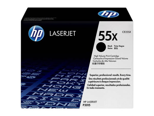 Original HP CE255X / 55X Toner Black