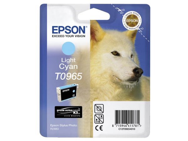 Original Epson C13T09654010 / T0965 Tinte Cyan (Light)