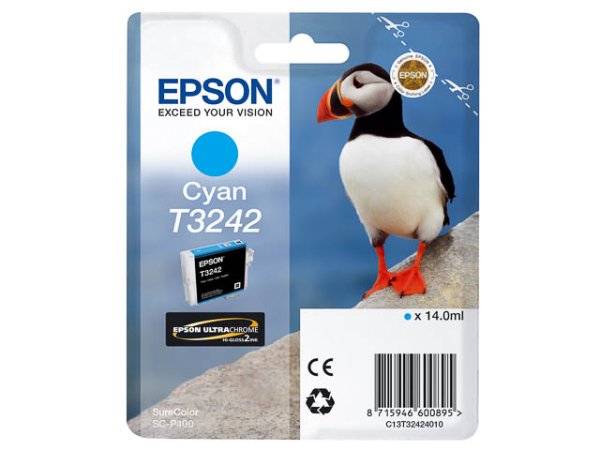 Original Epson C13T32424010 / T3242 Tinte Cyan