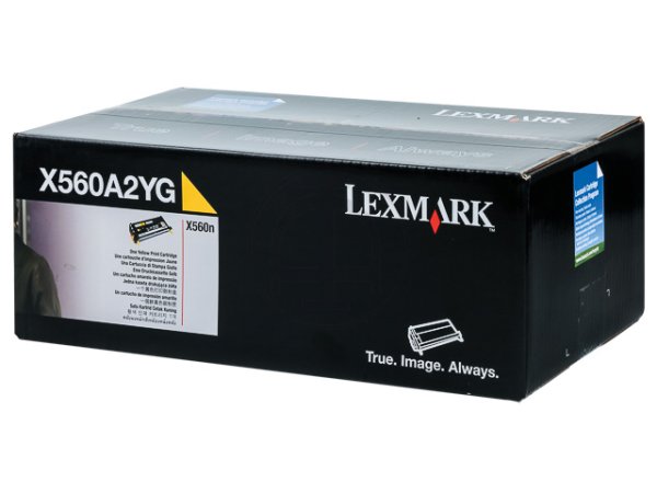 Original Lexmark X560A2YG Toner Yellow