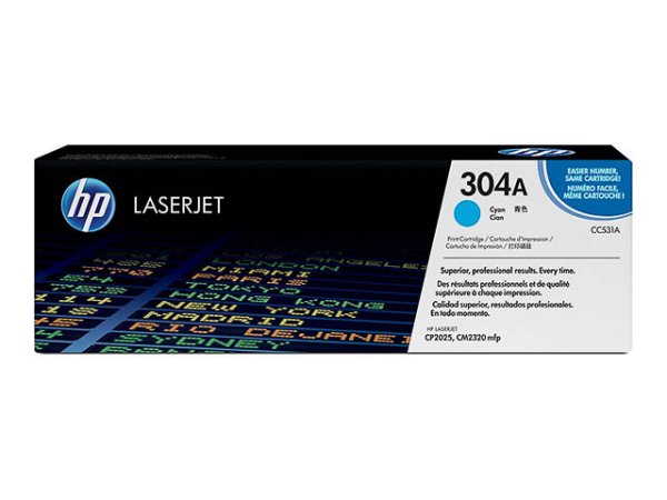 Original HP CC531A Toner Cyan