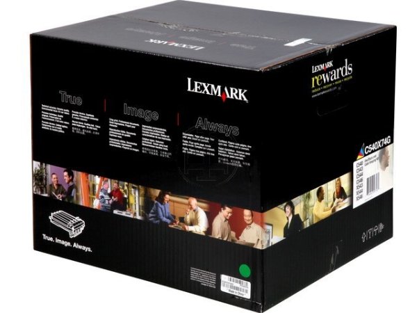 Original Lexmark C540X74G Bildtrommel + Entwicklereinheit Rainbowkit B/C/M/Y