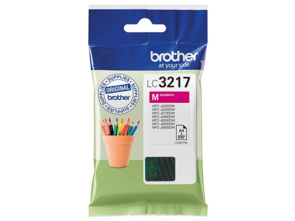 Original Brother LC3217M Tinte Magenta