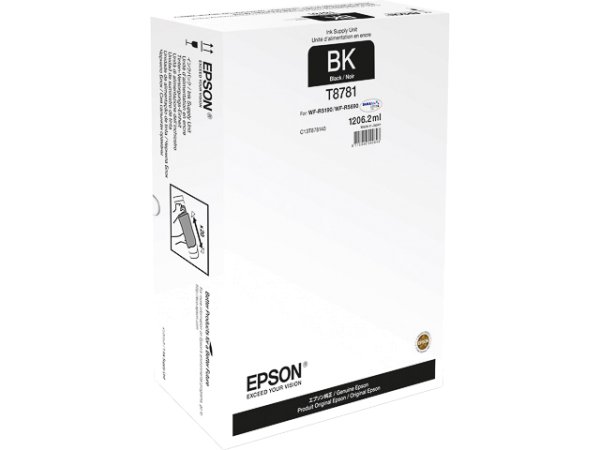 Original Epson C13T878140 / T8781 Tinte Black