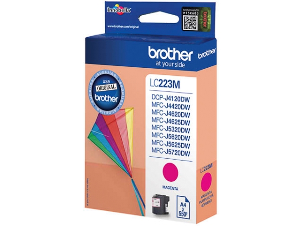 Original Brother LC223M Tinte Magenta