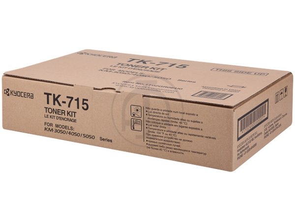 Original Kyocera 1T02GR0EU0 / TK-715 Toner Black