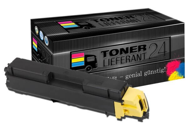 Kompatibel zu Kyocera TK-580Y Toner Yellow XXL (1T02KTANL0)