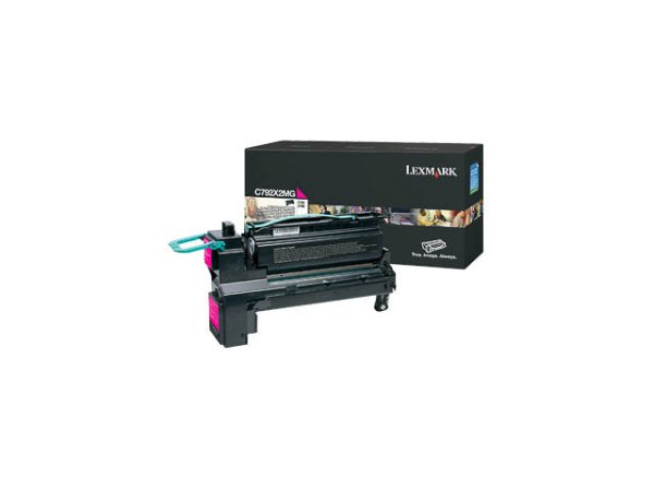 Original Lexmark C792X2MG Toner Magenta