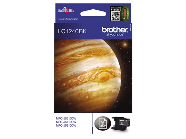 Original Brother LC1240BK Tinte Black