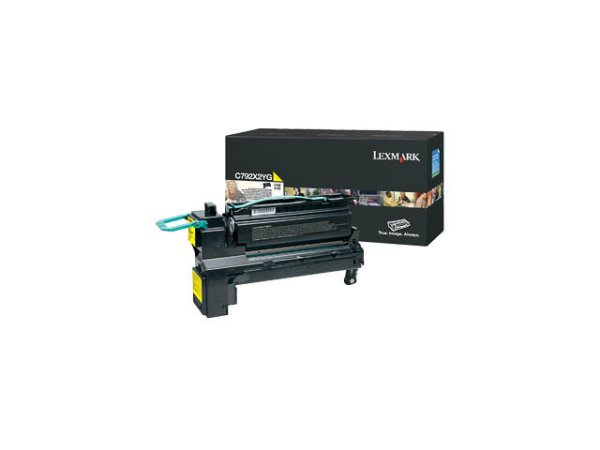 Original Lexmark C792X2YG Toner Yellow