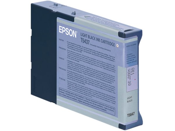 Original Epson C13T543700 / T5437 Tinte Black (Light)