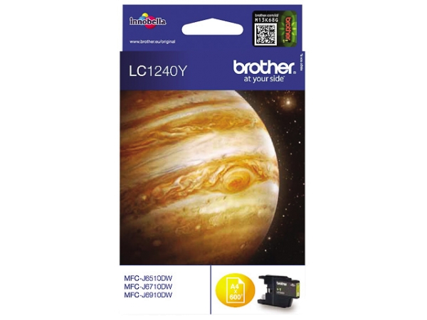 Original Brother LC1240Y Tinte Yellow