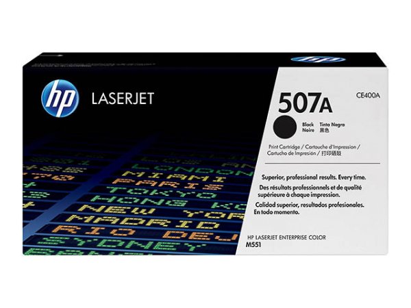 Original HP CE400A / 507A Toner Black