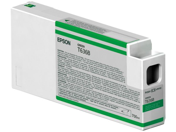 Original Epson C13T636B00 / T636B Tinte Green