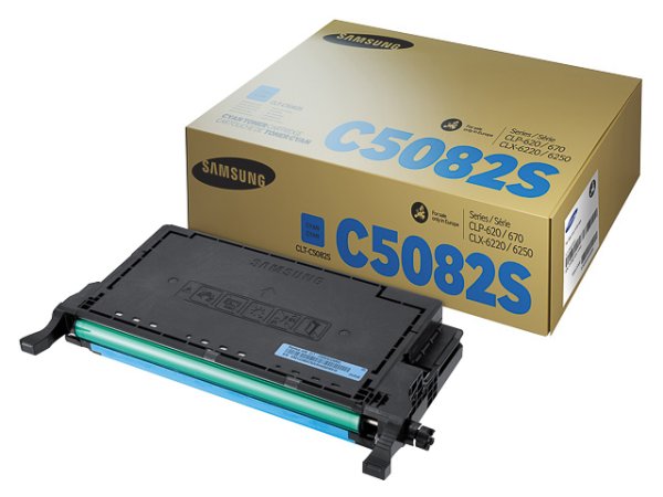 Original Samsung CLT-C5082S Toner Cyan