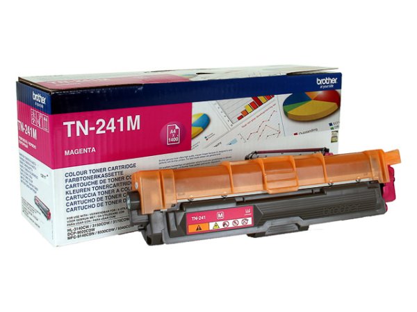 Original Brother TN-241M Toner Magenta