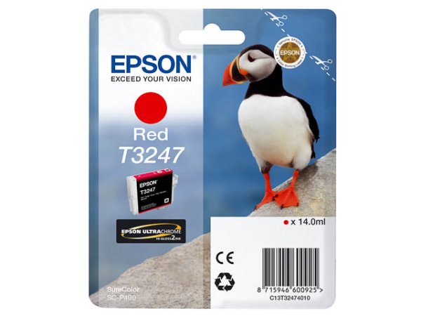 Original Epson C13T32474010 / T3247 Tinte Red