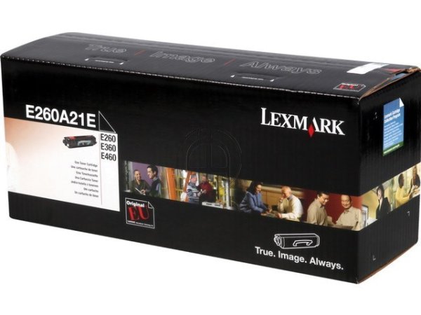 Original Lexmark E260A21E Toner Black