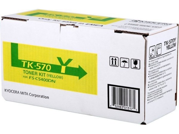 Original Kyocera 1T02HGAEU0 / TK-570Y Toner Yellow