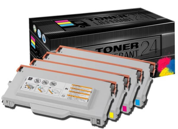 Kompatibel zu Brother TN-04 Toner Rainbowkit B/C/M/Y