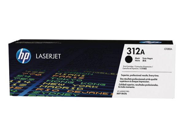 Original HP CF380A / 312A Toner Black