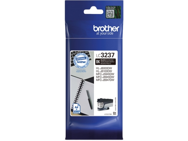 Original Brother LC-3237BK Tinte Black