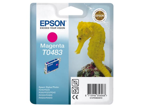 Original Epson C13T04834010 / T0483 Tinte Magenta