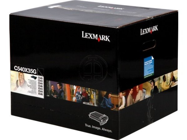 Original Lexmark C540X35G Bildtrommel Black