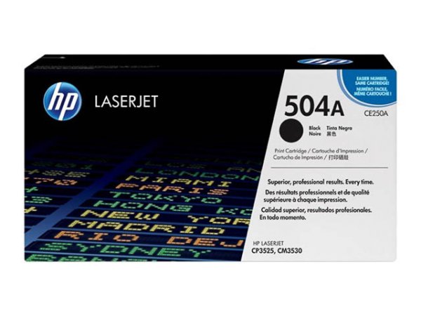 Original HP CE250A / 504A Toner Black