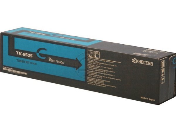 Original Kyocera 1T02LCCNL0 / TK-8505C Toner Cyan