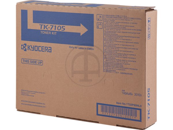 Original Kyocera 1T02P80NL0 / TK-7105 Toner Black