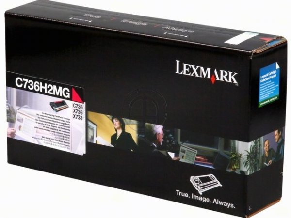 Original Lexmark C736H2MG Toner Magenta