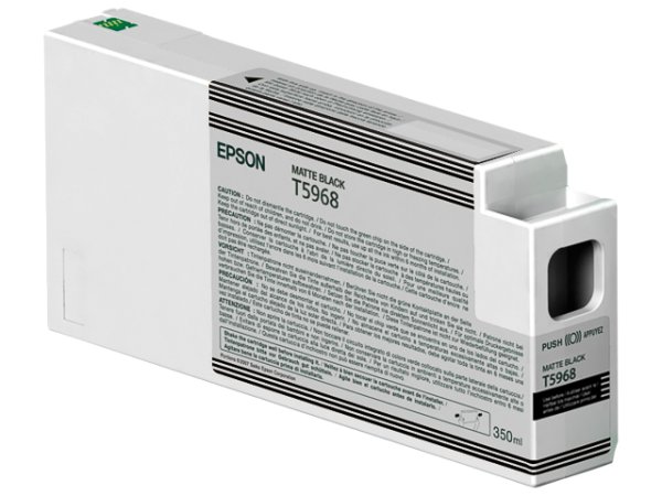 Original Epson C13T596800 / T5968 Tinte Black (Matt)