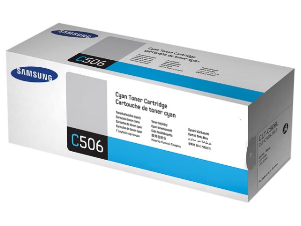 Original Samsung CLT-C506L Toner Cyan