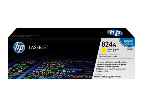 Original HP CB382A Toner Yellow